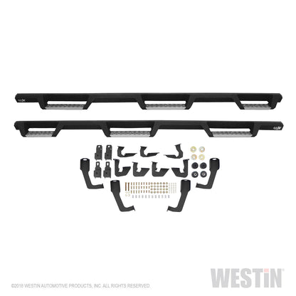 Westin HDX Stainless Drop Wheel-to-Wheel Nerf Steps Chevy/GMC Silverado/Sierra 1500 Crew Cab