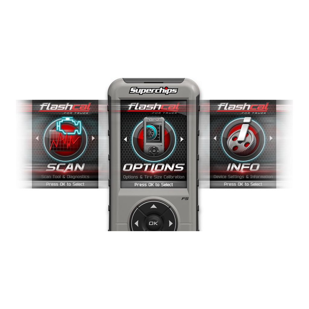 SUPERCHIPS FLASHCAL HANDHELD PROGRAMMER 1998-2016 Dodge/RAM Trucks 3545