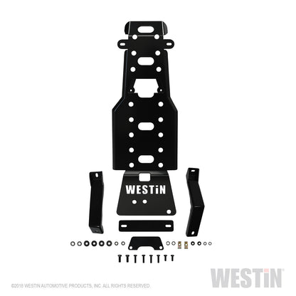Westin Transmission Pan Skid Plate 2007-2011 Jeep Wrangler Unlimited 4dr