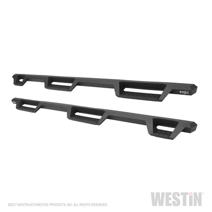 Westin HDX Drop Wheel-to-Wheel Nerf Steps 2016-2023 Toyota Tacoma Double Cab (6' Bed) Textured