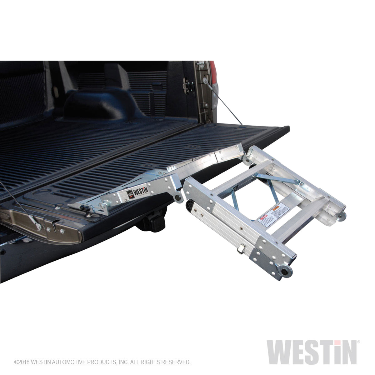 WESTIN AUTOMOTIVE | Truck-Pal Tailgate Ladder  All  Truck-Pal Tailgate Ladder  Aluminum | 10-3000