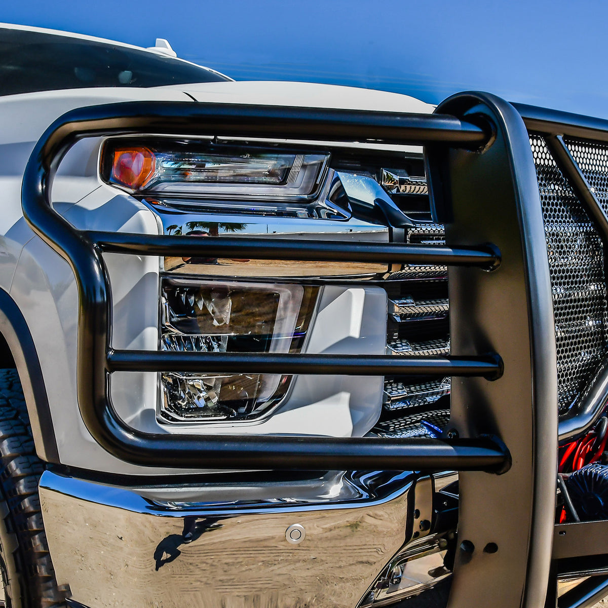 Westin HDX Winch Mount Grille Guard 2020-2024 Chevy Silverado 2500/3500
