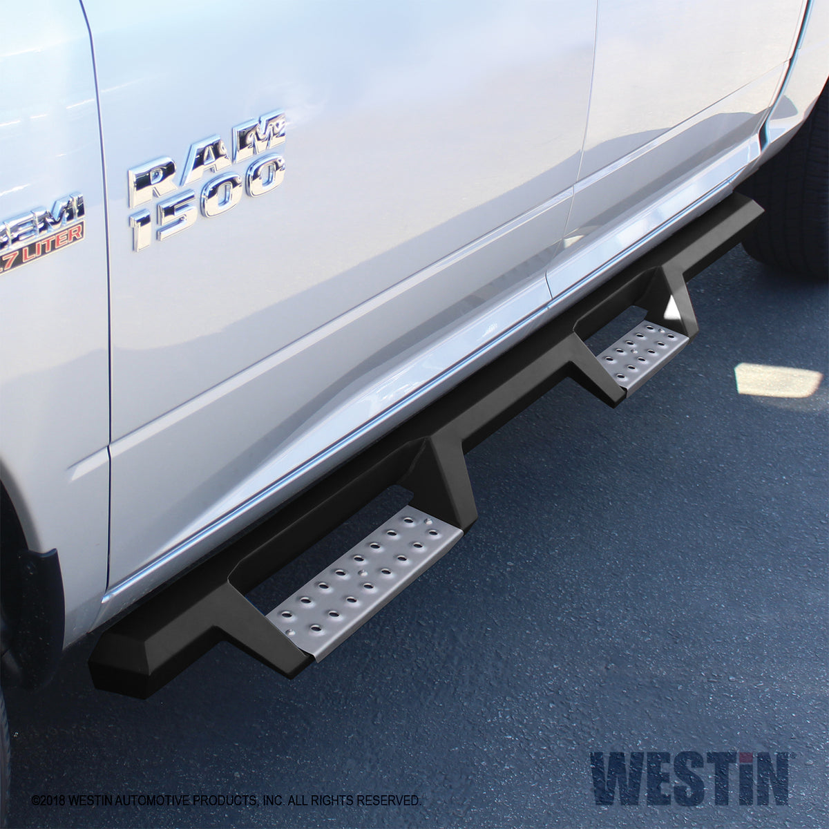 Westin HDX Stainless Drop Nerf Steps 2009-2018 Ram 1500 Crew Cab