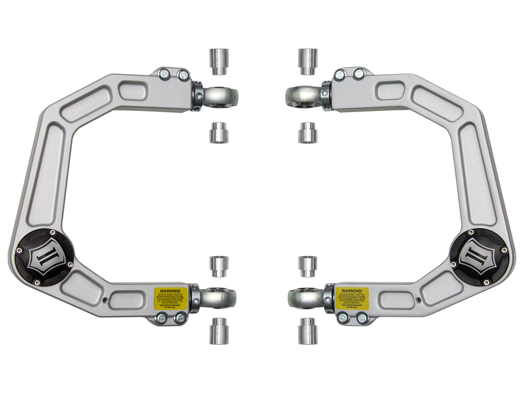 ICON 58550DJ 2005-2023 Toyota Tacoma, Billet Front Upper Control Arm w/ Delta Joint Kit