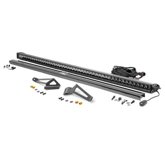 ROUGH COUNTRY LED Light Kit | Front Mount | 50" Black Single Row | CFMOTO UFORCE 1000 | 96118