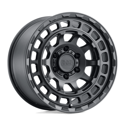 Black Rhino CHAMBER Matte Black wheel featuring a deep concave 10-spoke design and rugged off-road style.