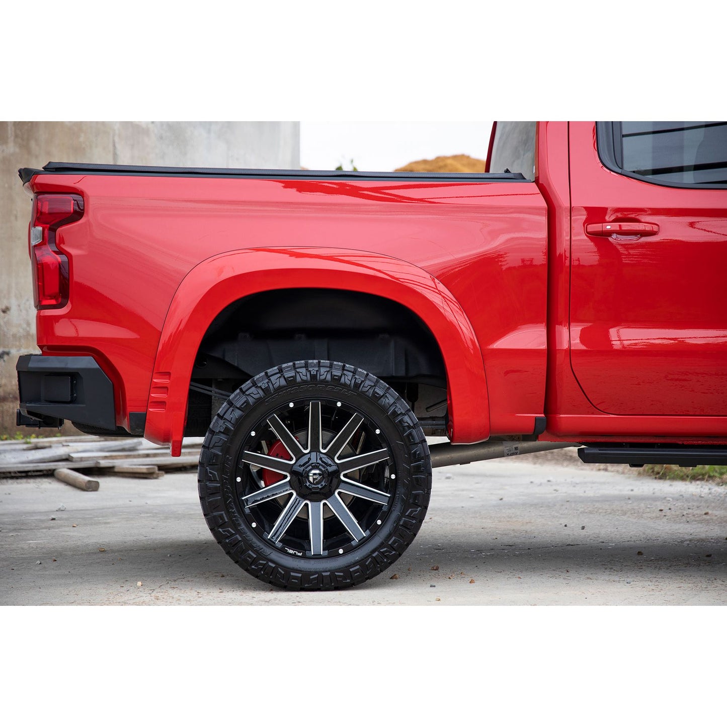ROUGH COUNTRY Fender Flares | SF1 | G1K Deep Ocean Blue | Chevy Silverado 1500 2WD/4WD (2019-2026 & Refresh) | F-C319201A-G1K