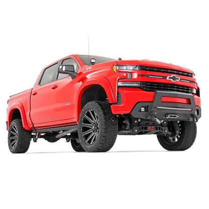 ROUGH COUNTRY Fender Flares | SF1 | GAZ Summit White | Chevy Silverado 1500 2WD/4WD (2019-2026 & Refresh) | F-C319201A-GAZ