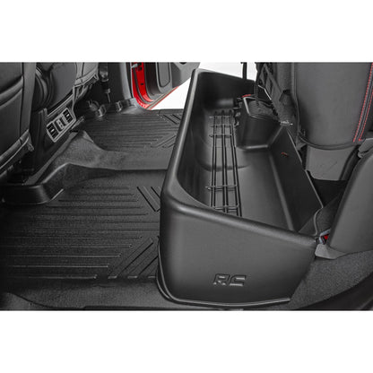 ROUGH COUNTRY Under Seat Storage | Crew Cab | Chevy/GMC 1500/2500HD/3500HD (19-26 & Classic) | RC09051A