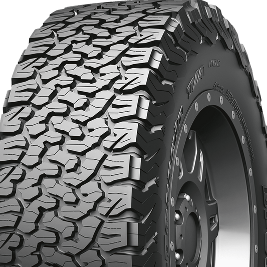 BFGoodrich All-Terrain T/A KO2 tire with aggressive all-terrain tread for Jeep Wrangler, Ford Bronco and trucks