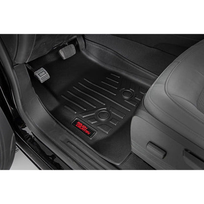 ROUGH COUNTRY Floor Mats | FR & RR | Crew | Chevy/GMC Canyon/Colorado 2WD/4WD (2015-2022) | M-21513