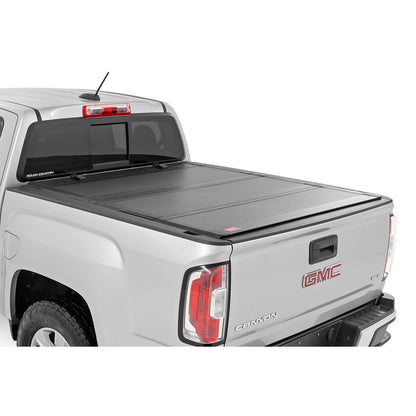 ROUGH COUNTRY Hard Tri-Fold Flip Up Bed Cover | 5' Bed | Chevy/GMC Canyon/Colorado (15-25) | 49120500