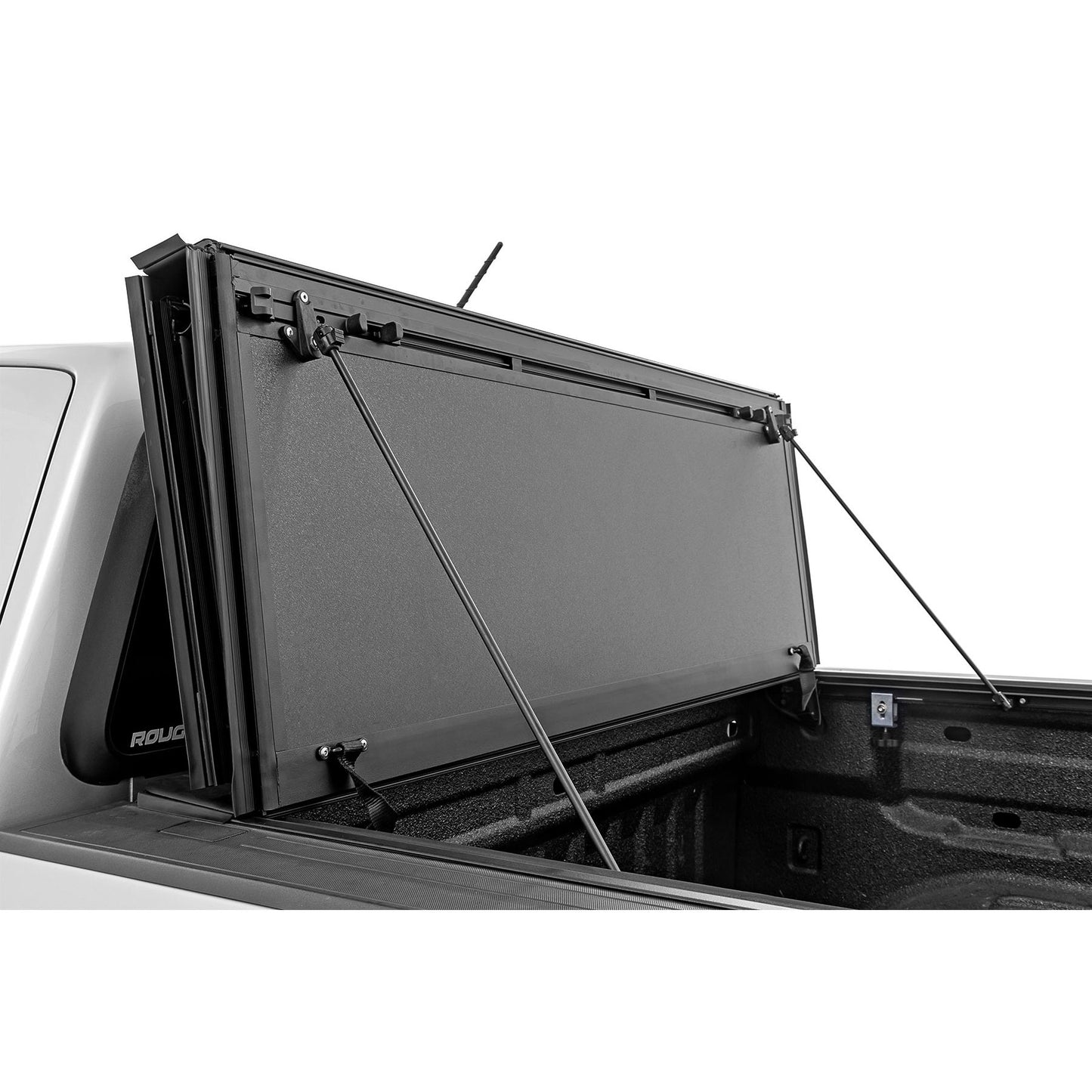 ROUGH COUNTRY Hard Tri-Fold Flip Up Bed Cover | 6' Bed | Chevy/GMC Canyon/Colorado (15-25) | 49120600