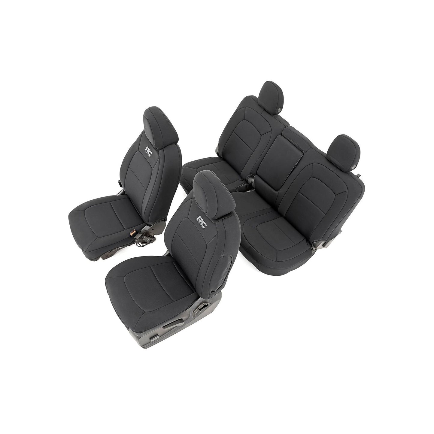 ROUGH COUNTRY Seat Covers | Front Bucket  | Rear Bench | Chevy/GMC Canyon/Colorado (15-22) | 91051