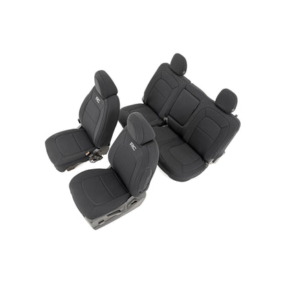 ROUGH COUNTRY Seat Covers | Front Bucket  | Rear Bench | Chevy/GMC Canyon/Colorado (15-22) | 91051
