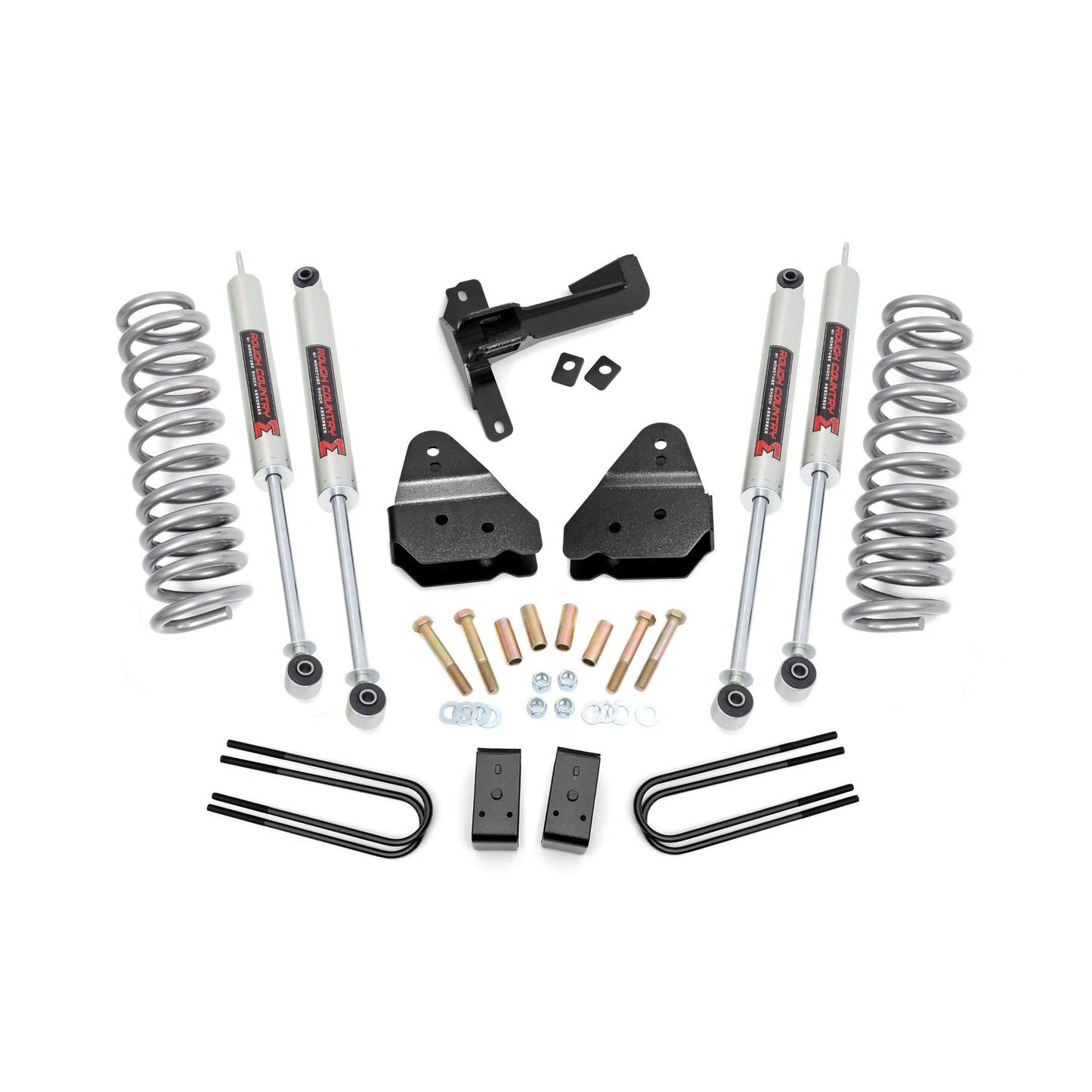 ROUGH COUNTRY | 3 Inch Lift Kit  M1  Front Gas Coils  Ford F-250 Super Duty 4WD (17-22) | 50242