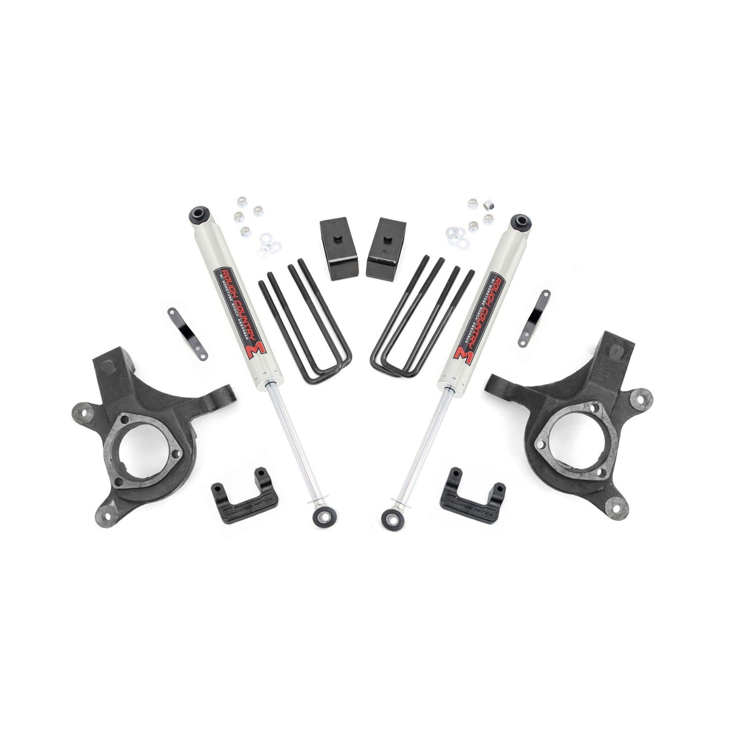 ROUGH COUNTRY 5 Inch Lift Kit | M1 | Chevy Silverado & GMC Sierra 1500 2WD (2007-2013) | 10840