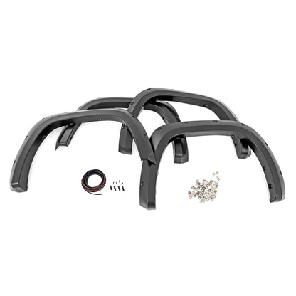 ROUGH COUNTRY | Pocket Fender Flares  1K6 Ice Edge  Toyota Tundra 2WD/4WD (2022-2026) | F-T11413-1K6
