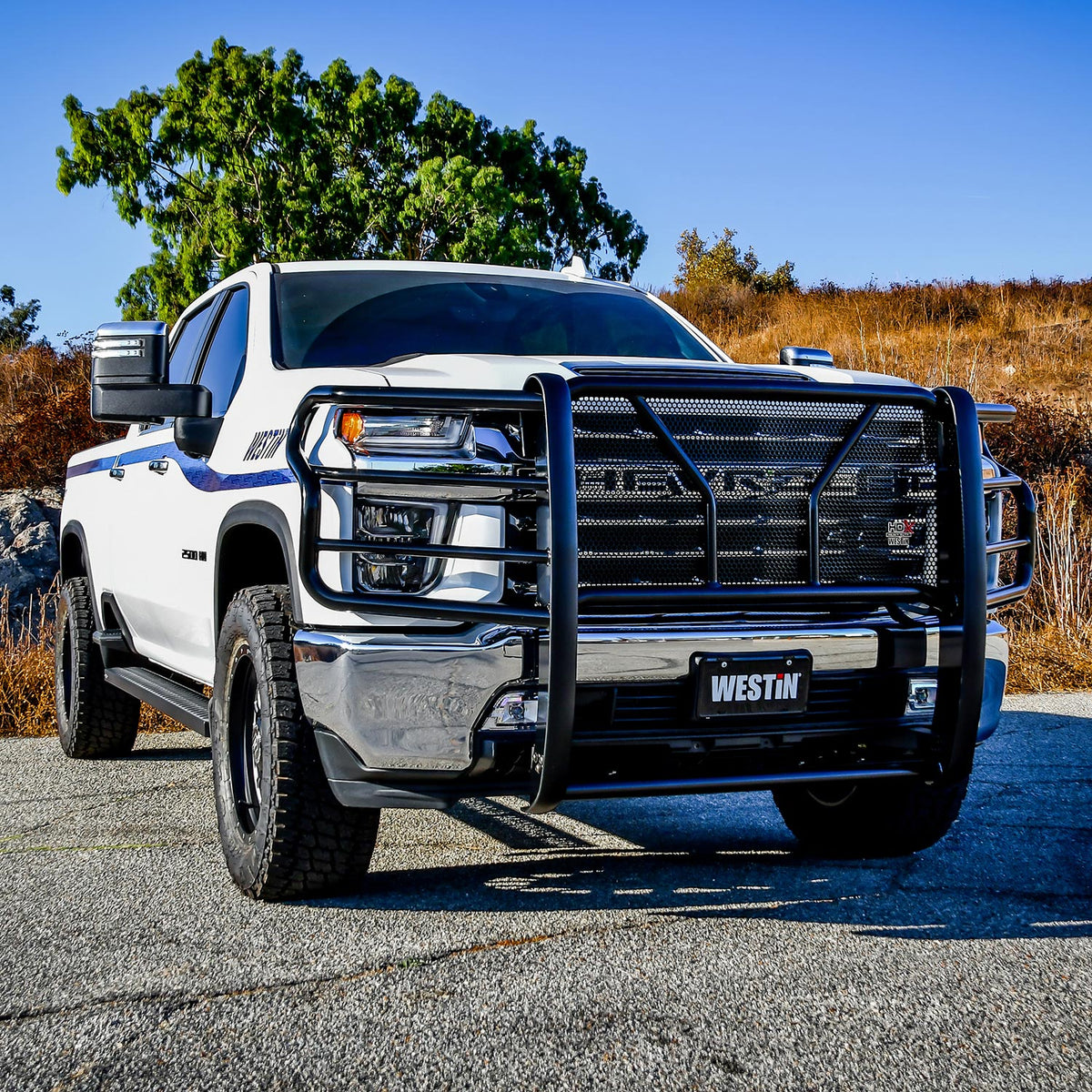 Westin HDX Grille Guard 2020-2024 Chevy Silverado 2500/3500