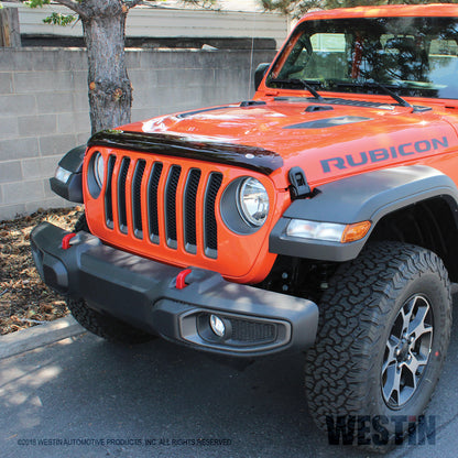Westin Platinum Bug Shield 2018-2024 Jeep Wrangler JL Smoke