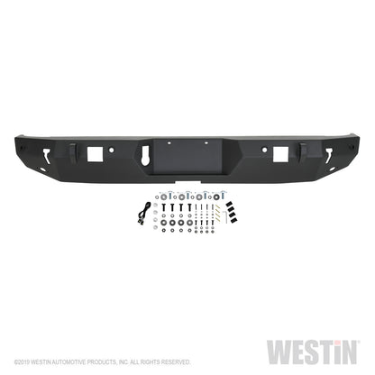 Westin WJ2 Rear Bumper w/Sensor 2020-2024 Jeep Gladiator w/Sensors