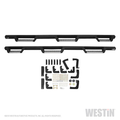 Westin HDX Stainless Drop Wheel-to-Wheel Nerf Steps 2017-2022 Ford F-250/350 Crew Cab (6.75' Bed)