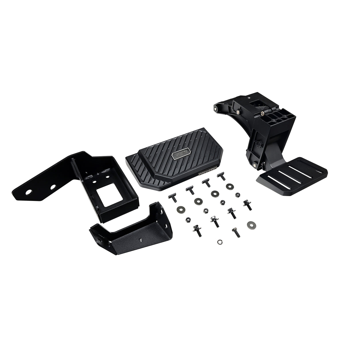 Westin Manual Retractable Bed Step 2023-2026 Ford F-250/F-350 Super Duty Bla