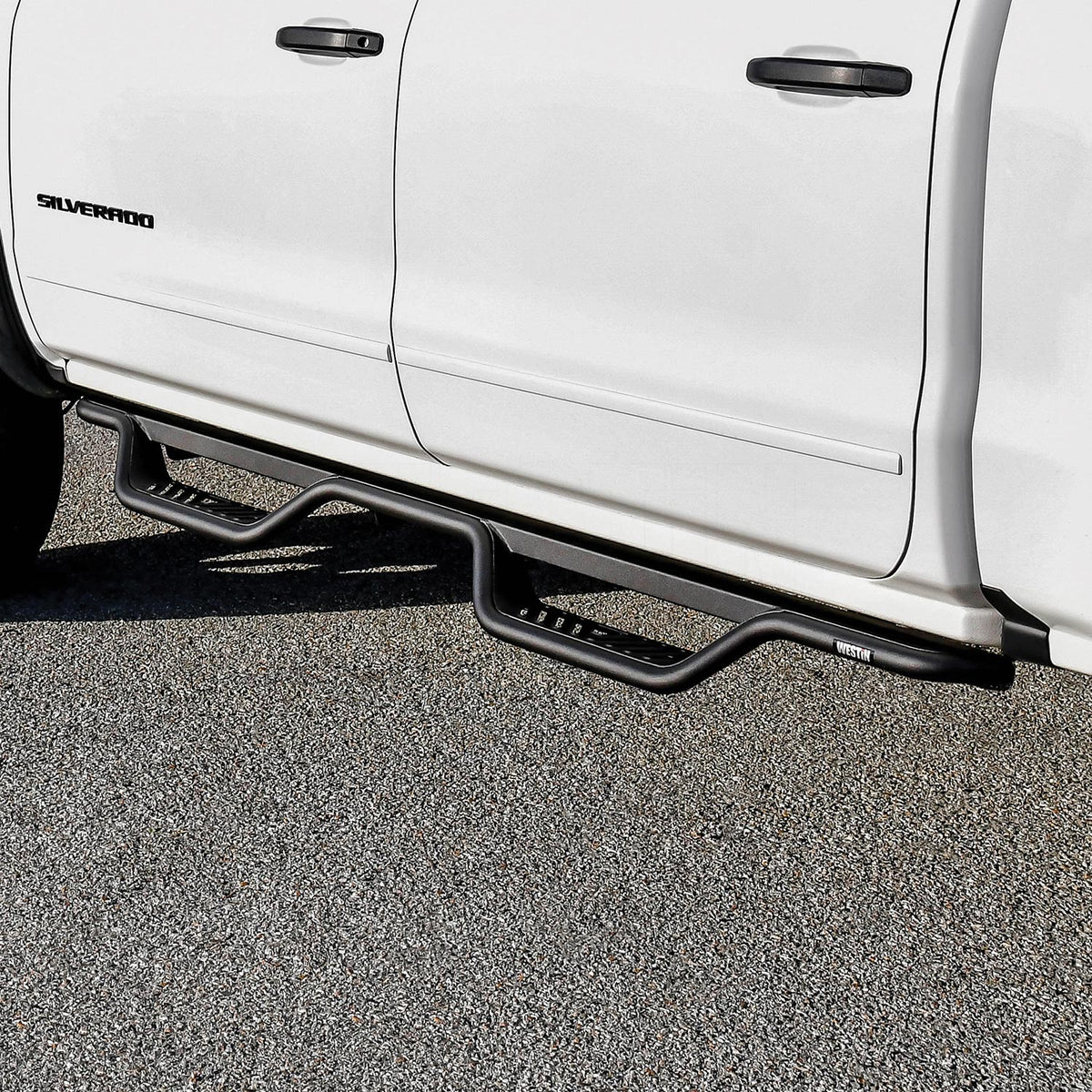 Westin Outlaw Drop Nerf Steps 2014-2018 Chevy/GMC Silverado/Sierra 1500 Crew Cab (Rocker Mount)