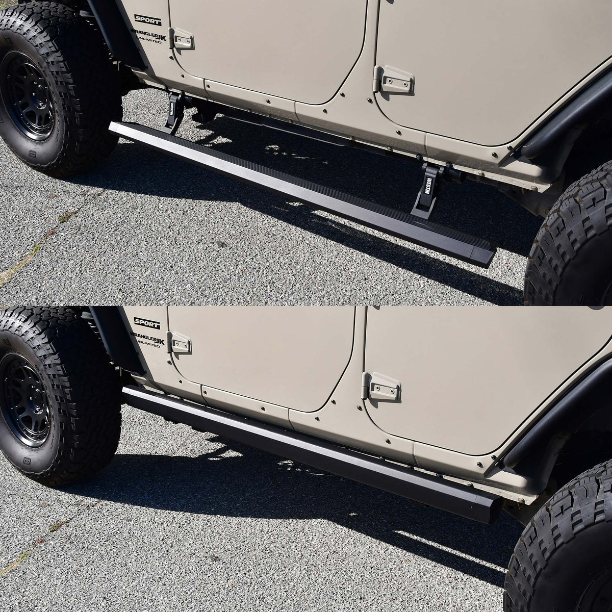 Westin Pro-e Electric Running Boards 2007-2018 Jeep Wrangler JK 4dr