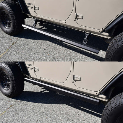 Westin Pro-e Electric Running Boards 2007-2018 Jeep Wrangler JK 4dr