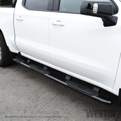 Westin PRO TRAXX 5 Oval W2W Nerf Steps 2019-2024 Chevy/GMC Silverado/Sierra 1500 Crew Cab