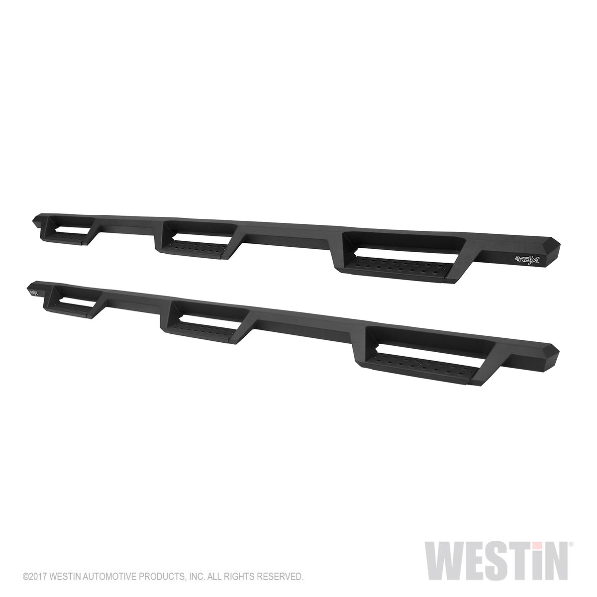 Westin HDX Drop Wheel-to-Wheel Nerf Steps 2007-2019 Chevy/GMC Silverado/Sierra 2500/3500 Crew Cab