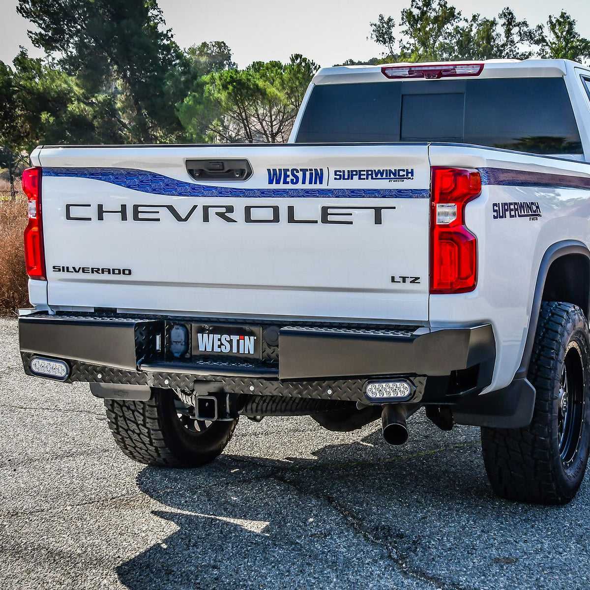 Westin HDX Bandit Rear Bumper 2019-2024 Chevy/GMC Silverado/Sierra 1500