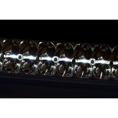 ROUGH COUNTRY 20 Inch Chrome Series LED Light Bar | Dual Row | Cool White DRL | 70920D