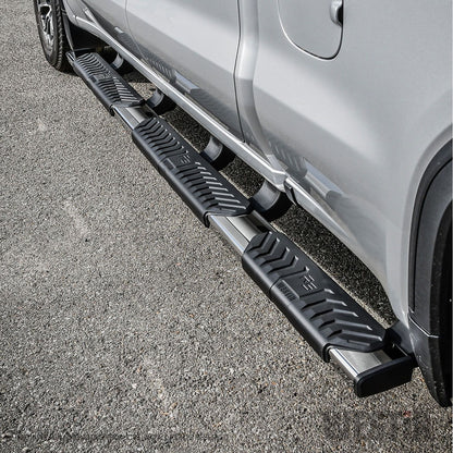 Westin R5 M-Series Wheel-to-Wheel Nerf Steps 2019-2024 Chevy/GMC Silverado/Sierra 1500 Crew Cab