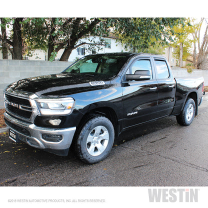 Westin Matte In-Channel Wind Deflector 4pc 2019-2020 Ram 1500 Quad Cab