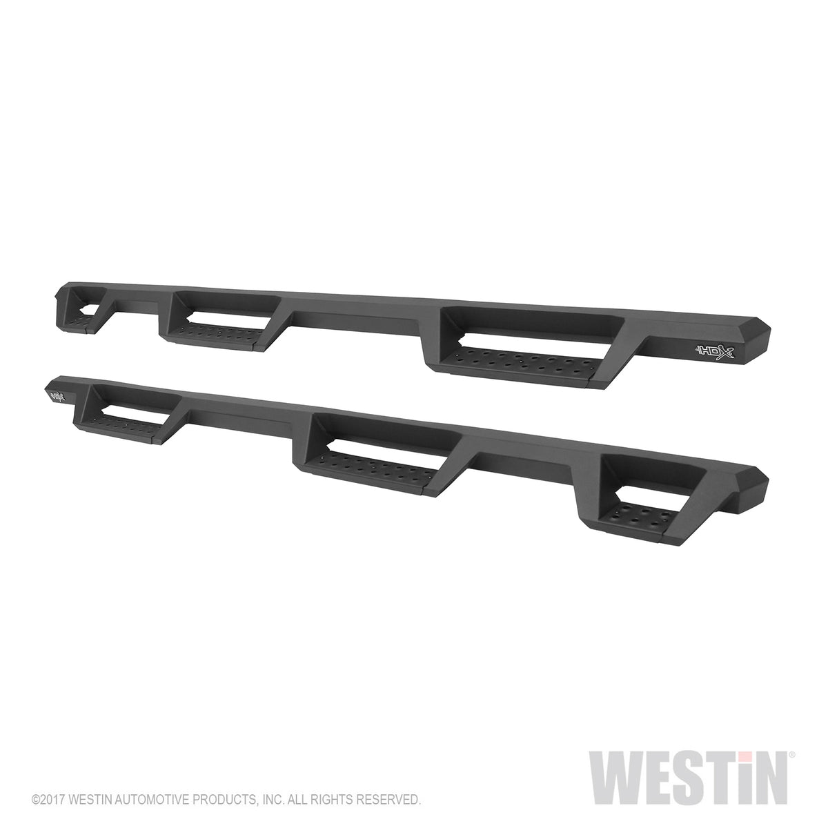 Westin HDX Drop Wheel-to-Wheel Nerf Steps 2007-2018 Chevy/GMC Silverado/Sierra 1500 Crew Cab