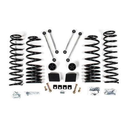 ZONE OFFROAD | 2020-21 JEEP JT 3IN BOX KIT j1322 components including springs, links, and hardware.
