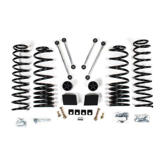 ZONE OFFROAD | 2020-21 JEEP JT 3IN BOX KIT j1322 components including springs, links, and hardware.