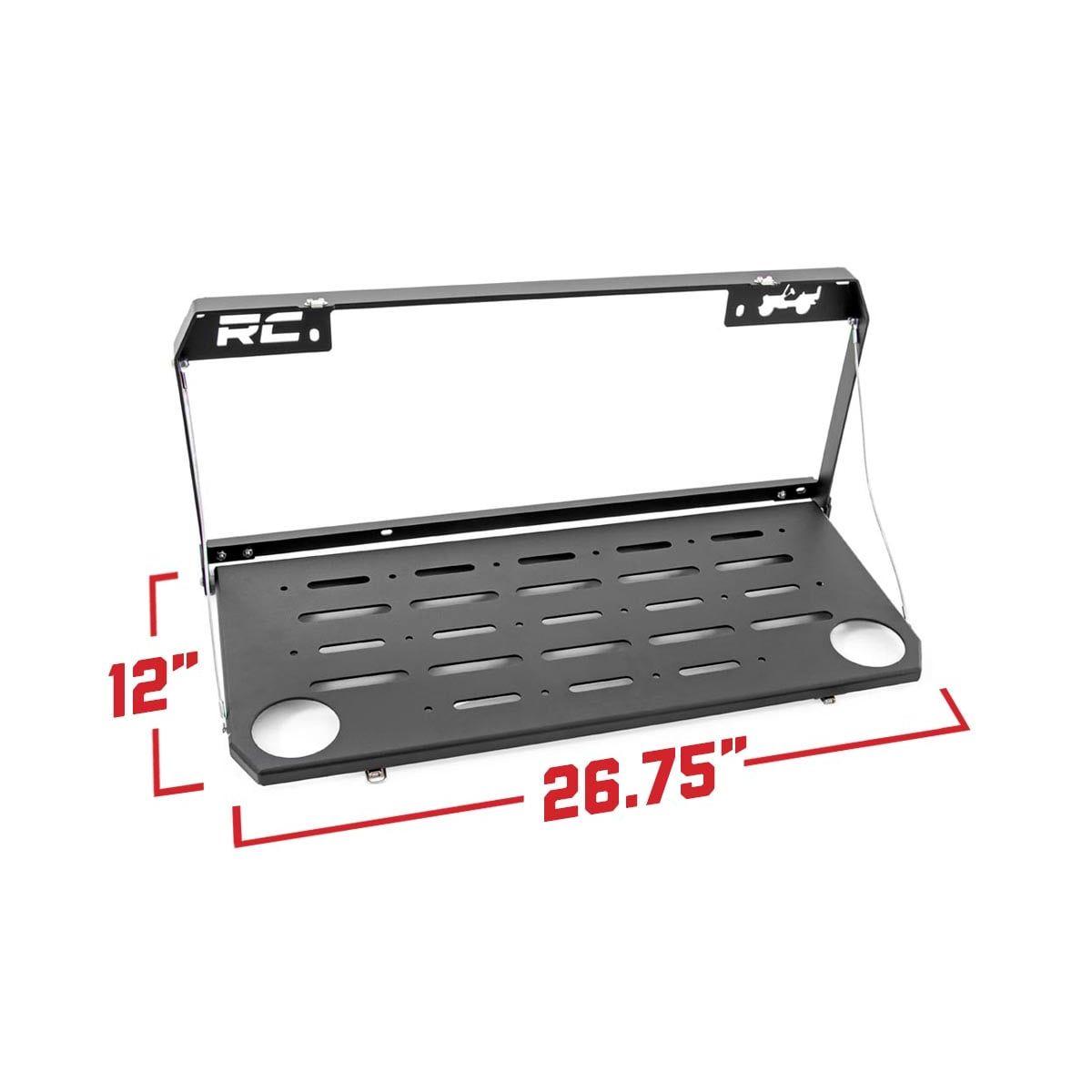 ROUGH COUNTRY Tailgate Table | Jeep Wrangler JL (18-25)/Wrangler Unlimited (18-25)  | 10625