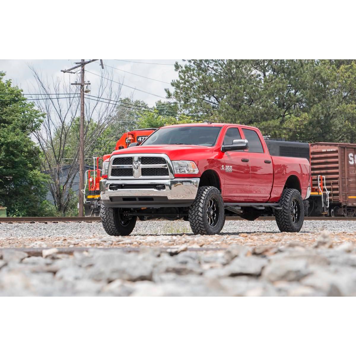 ROUGH COUNTRY 5 Inch Lift Kit | Radius Arm Drop | SRW | Ram 3500 4WD (2013-2015) | 35620