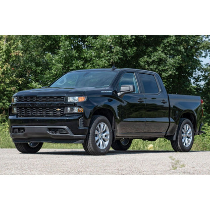 ROUGH COUNTRY Lowering Shackles | 1-1.5 Inch | Chevy/GMC Sierra 1500 (19-26)/Silverado 1500 (19-26)  | RC0504