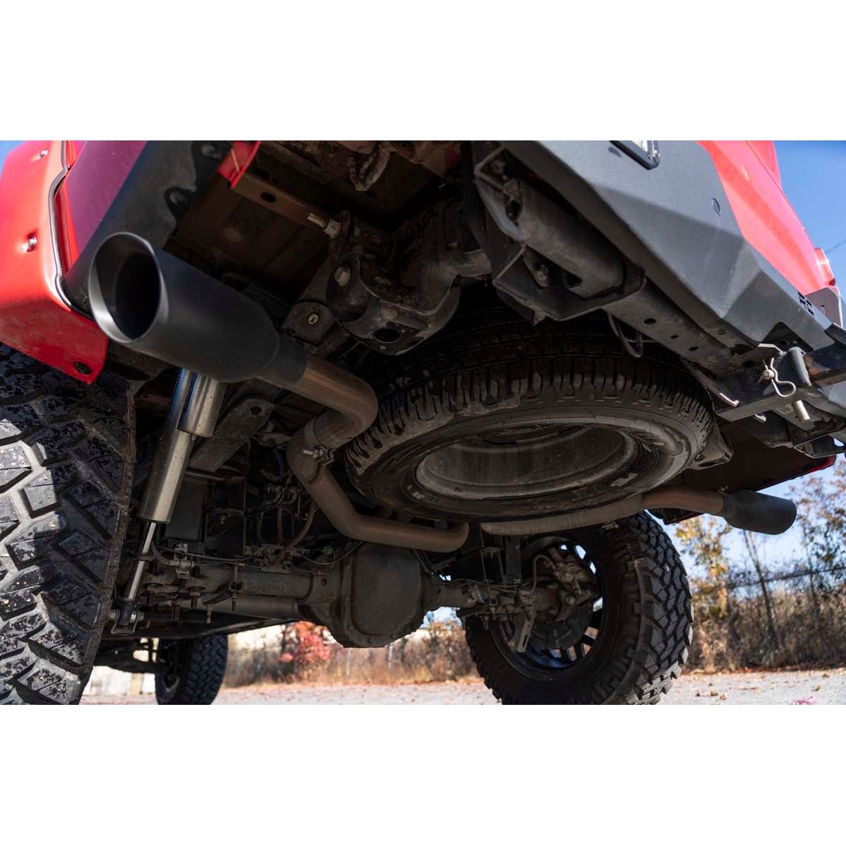 ROUGH COUNTRY Performance Cat-Back Exhaust | No Std Cab | Ford F-150 2WD/4WD (2015-2020) | 96006