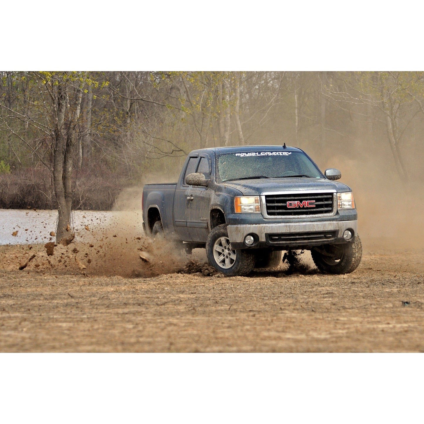 ROUGH COUNTRY | 3 Inch Lift Kit  Lift Knuckle  Chevy/GMC 1500 2WD (07-13) | 10730