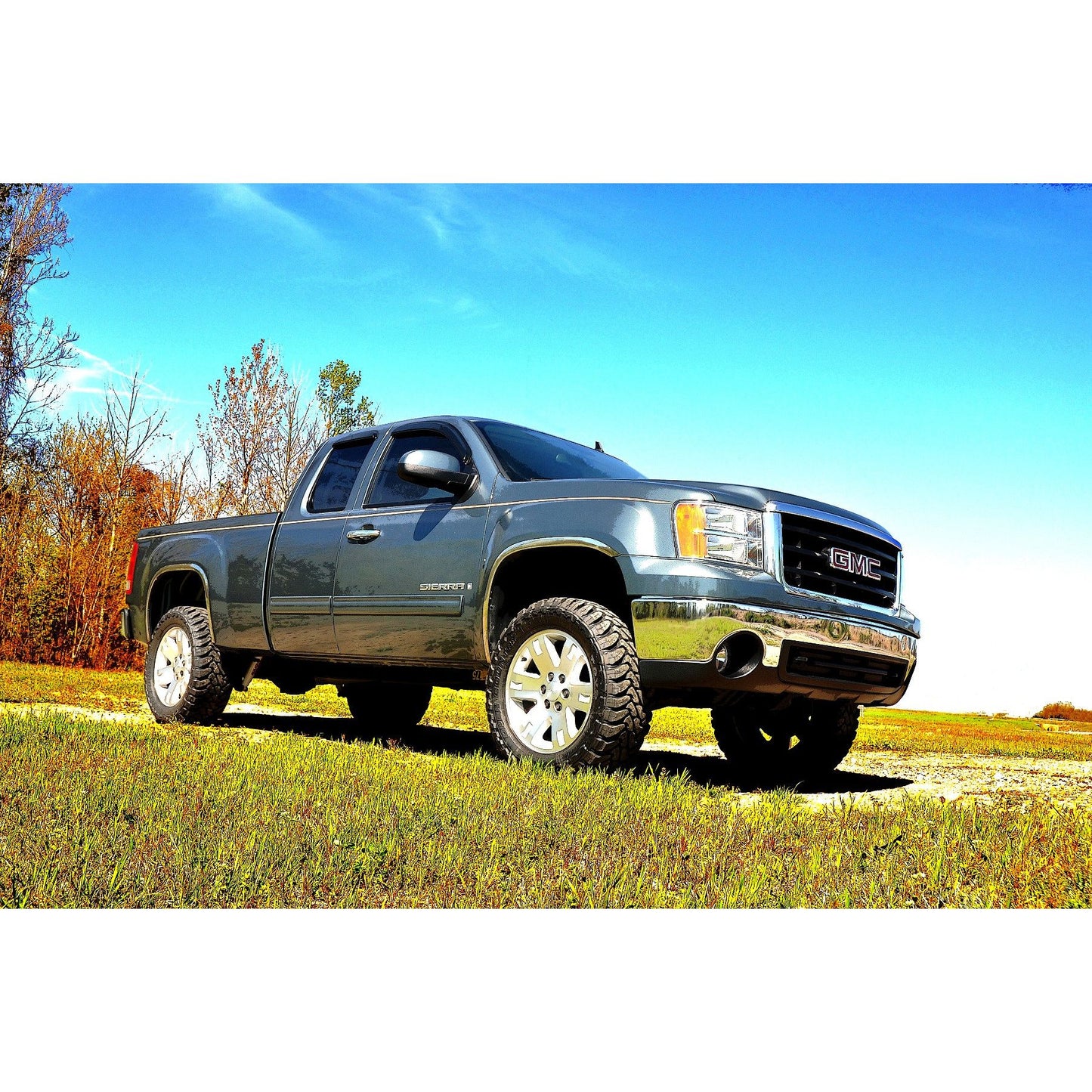 ROUGH COUNTRY | 3 Inch Lift Kit  Lift Knuckle  Chevy/GMC 1500 2WD (07-13) | 10730