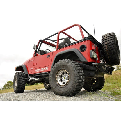 ROUGH COUNTRY 4 Inch Lift Kit | Long Arm | Jeep Wrangler TJ 4WD (1997-2006) | 66330