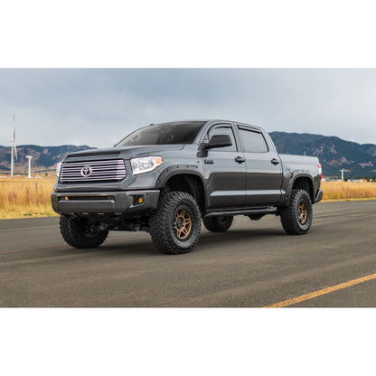 ROUGH COUNTRY Pocket Fender Flares | White | Toyota Tundra 2WD/4WD (2014-2021) | F-T11411A-O40