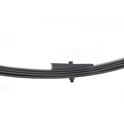 ROUGH COUNTRY Rear Leaf Springs | Military Wrap | 4" Lift| Pair | Jeep Wrangler YJ (87-95) | 8064Kit