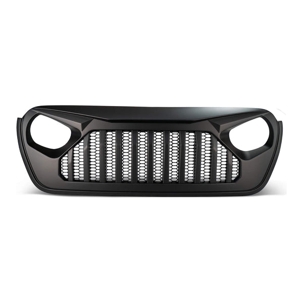 DV8 OFF-ROAD | 2018-2026 Jeep Wrangler JL & Gladiator JT Replacement Grille | Black | GRJL-01