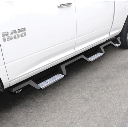 Westin HDX Stainless Drop Wheel-to-Wheel Nerf Steps 2009-2018 Ram 1500 Crew Cab 6.5' Bed